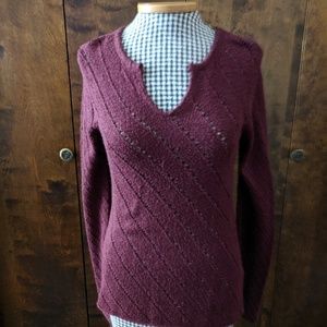 Burgundy Xhilaration Sweater